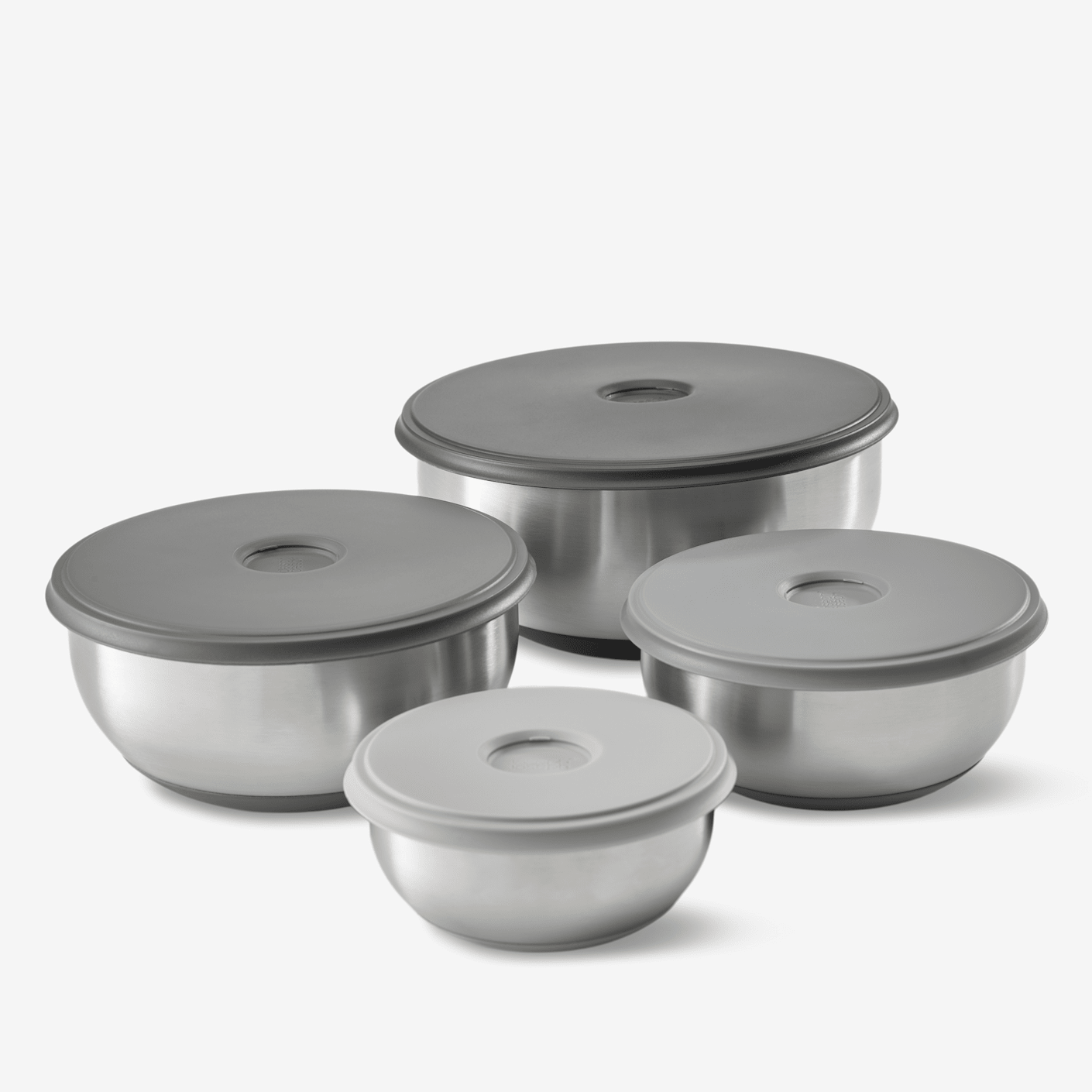 Joseph Joseph Nesting Stainless Steel Mixing Bowls Set of Four